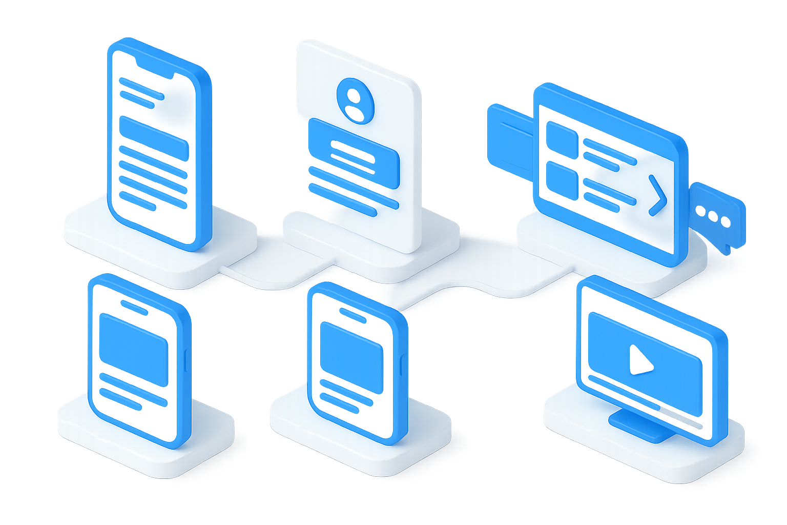 Cloud Contact Center Illustration